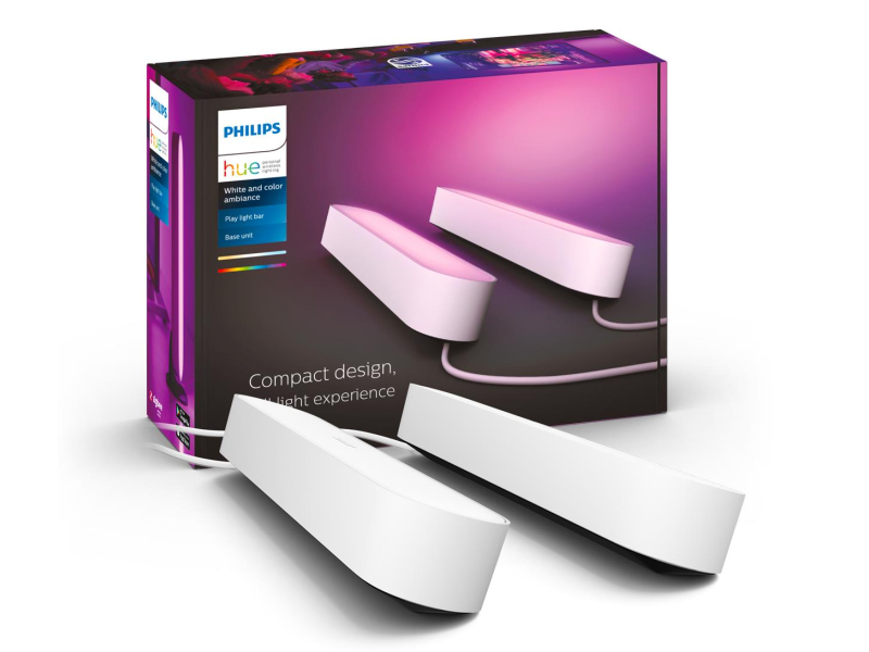 Philips Hue White and color ambiance Lampa Play (biała) x2